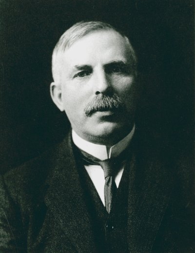 Ernest Rutherford 1871-1937, physicien atomique lauréat du prix Nobel, vers 1908 - Unbekannt