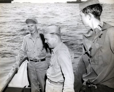 Ernie Pyle visite l