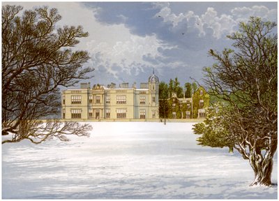 Eshton Hall, Yorkshire, maison du baronnet Wilson, vers 1880 - Unbekannt