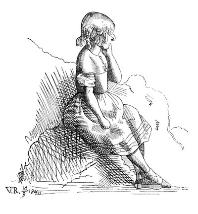 Gravure par la reine Victoria, 1840 - Unbekannt