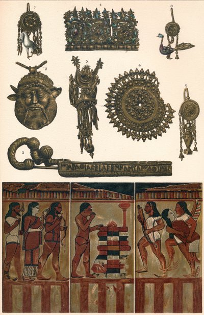 Antiquités étrusques de Clusium, Vulsinii, Vulci et Caere, 500 av. J.-C. - Unbekannt
