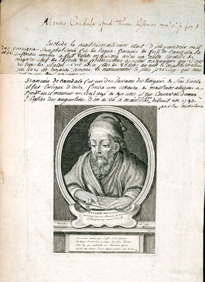 Euclide, mathématicien grec, 1740 - Unbekannt
