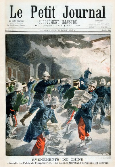 Événements en Chine, incident au Palais Impérial - Unbekannt