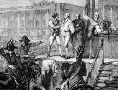 Exécution de Louis XVI de France, Paris, 21 janvier 1793, 1882-1884 - Unbekannt