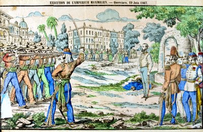 Exécution de Maximilien, empereur du Mexique, 19 juin 1867 - Unbekannt
