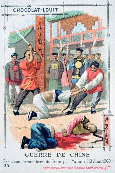 Exécution de membres du Tsong-Li-Yamen, Chine, Rébellion des Boxers, 13 août 1900 - Unbekannt