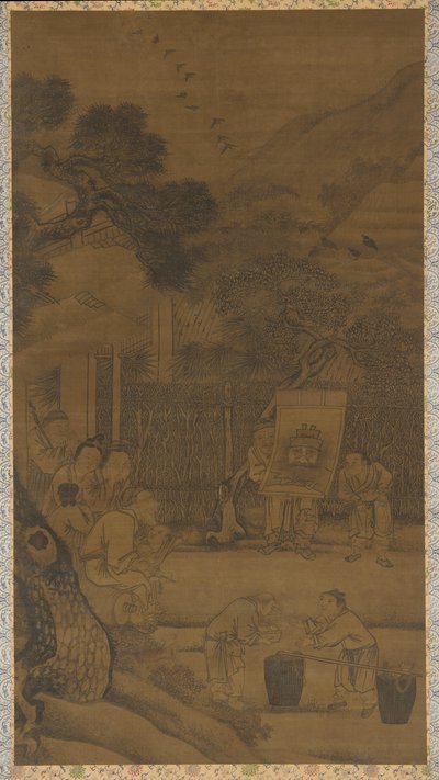 Expulsion des démons de la maison, dynastie Ming, XVIe siècle - Unbekannt