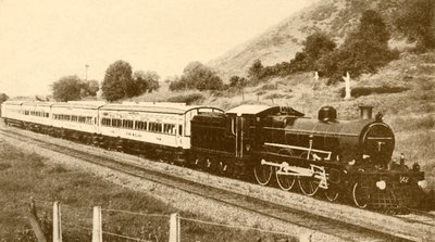 Train express, Bombay, Baroda et Central India Railway - Unbekannt