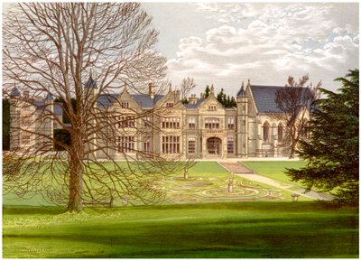 Maison Exton, Rutland, demeure du comte de Gainsborough, vers 1880 - Unbekannt