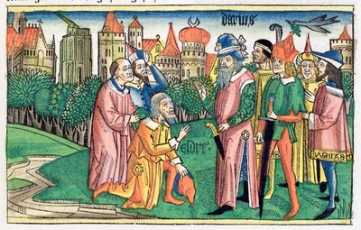 Esdras 6:16: le temple de Jérusalem est dédié par le roi Darius - Unbekannt
