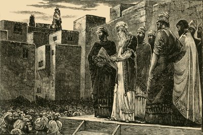 Esdras lisant la loi aux Juifs, 1890 - Unbekannt