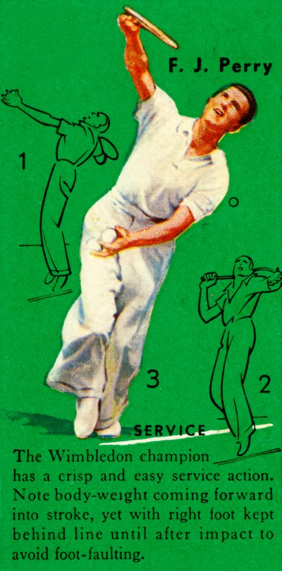 F. J. Perry - Service, vers 1935 - Unbekannt