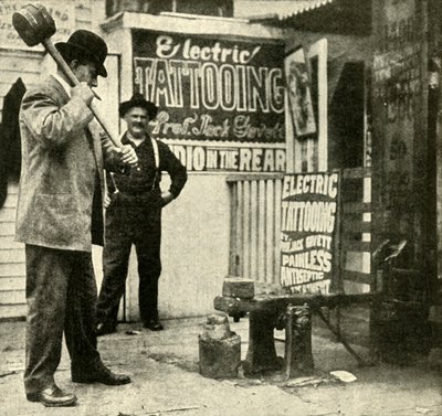 Attraction foraine, 1910 - Unbekannt