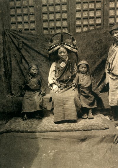 Famille du gouverneur de Tingri - Unbekannt