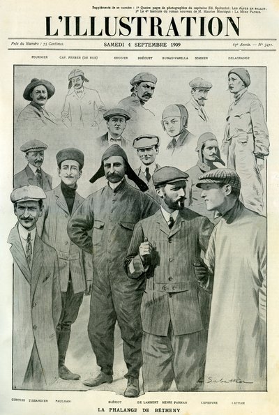 Aviateurs célèbres, couverture de L