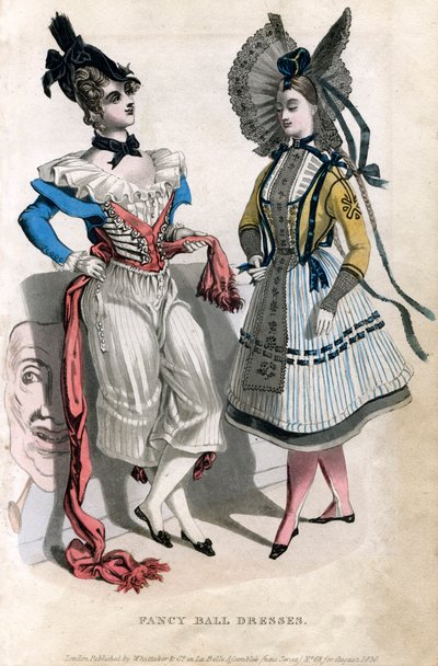 Robes de bal fantaisie, 1830 - Unbekannt