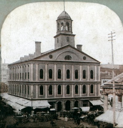 Faneuil Hall, Boston, Massachusetts, États-Unis, fin du 19e siècle - Unbekannt