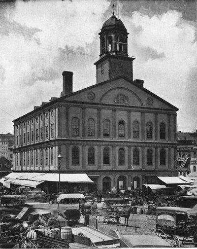 Faneuil Hall, Boston, USA, vers 1900 - Unbekannt