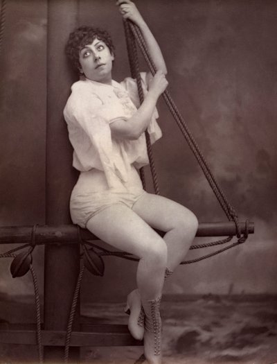Fannie Leslie, chanteuse et actrice britannique, 1882 - Unbekannt