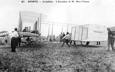 Biplan Farman n°1, vers 1912 - Unbekannt