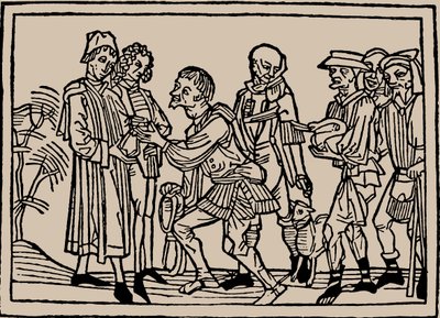 Paysans livrant leurs impôts aux propriétaires, 1479 - Unbekannt