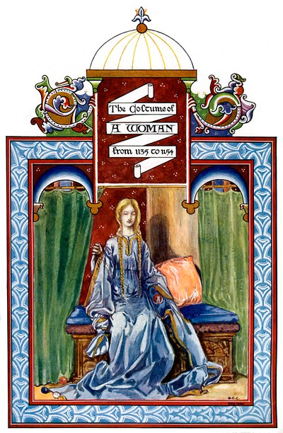 Costume féminin, 1135-1154, 1904 - Unbekannt