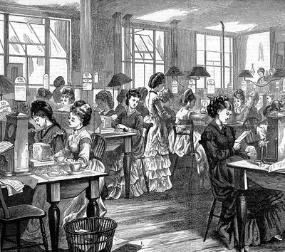 Travailleuses du télégraphe, 1871 - Unbekannt