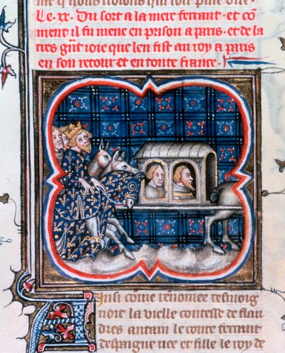 Fernando du Portugal fait prisonnier, vers 1212, 1375-1379 - Unbekannt