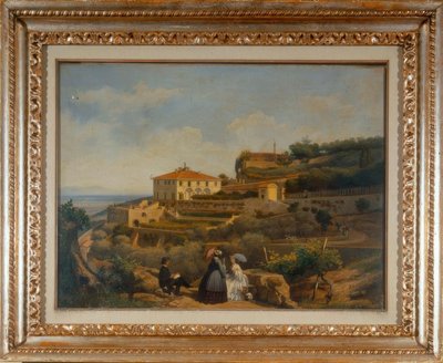 Fiesole, Villa Medici / Peint en 1869 - Unbekannt