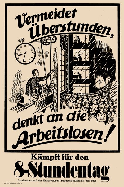 Lutte pour la journée de huit heures - Unbekannt