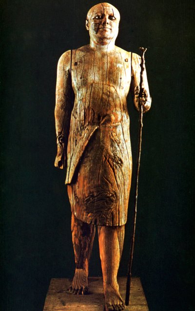 Statue figurine, Égypte, 5e dynastie - Unbekannt