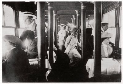 Compagnie de cinéma à bord du Zeppelin LZ13 Hansa, vers 1912-1914 - Unbekannt