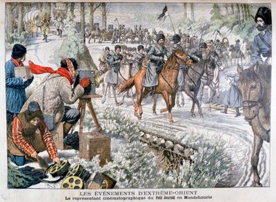 Tournage en Mandchourie pendant la guerre russo-japonaise, 1904 - Unbekannt
