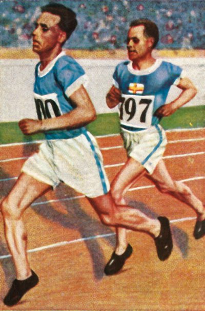 Coureurs finlandais Ville Ritola et Paavo Nurmi, 1928 - Unbekannt