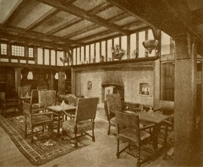 Salle de fumeurs de première classe dans le paquebot Franconia de la Cunard - Unbekannt