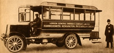 Premier autobus à moteur L.G.O.C., 1904, 1933 - Unbekannt