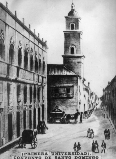 Première université à Cuba, 1728, années 1920 - Unbekannt