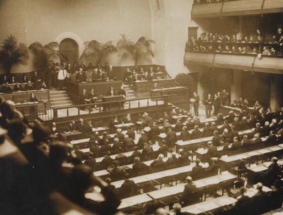 Première réunion de la Société des Nations, 15 novembre 1920 à Genève, 1920 - Unbekannt