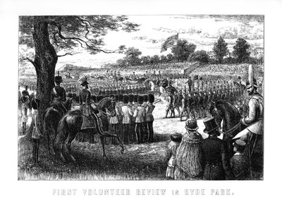 Première revue des volontaires à Hyde Park, Londres, 1899 - Unbekannt