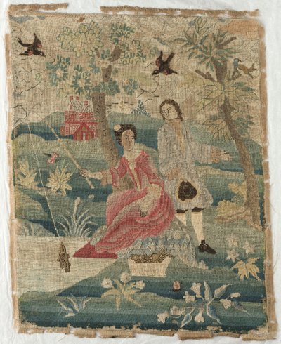 Dame de pêche, 1700s - Unbekannt