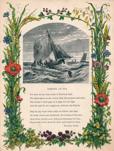 Pêche en mer par Walter Scott - Unbekannt