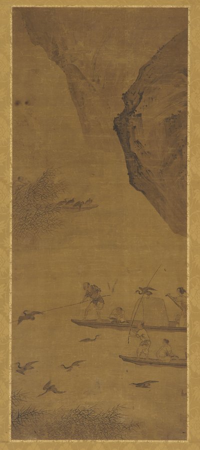 Pêche avec des cormorans - Unbekannt