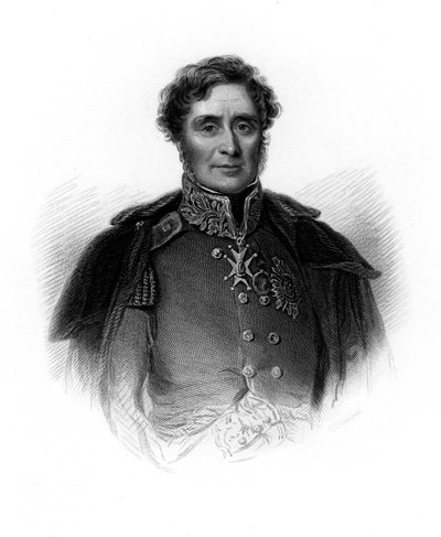 Fitzroy James Henry Somerset, 1er Baron Raglan, soldat anglais, vers 1860 - Unbekannt