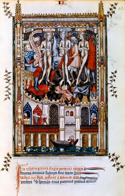 Flagellation de Saint Denis, Saint Rustique et Saint Éleuthère, 1317 - Unbekannt