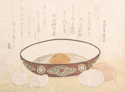 Bol plat avec des œufs, probablement 1813 - Unbekannt