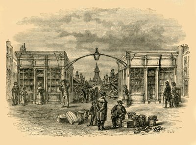 Marché de Fleet, vers 1872 - Unbekannt
