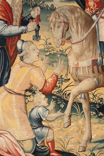 Tapisserie flamande. Série L