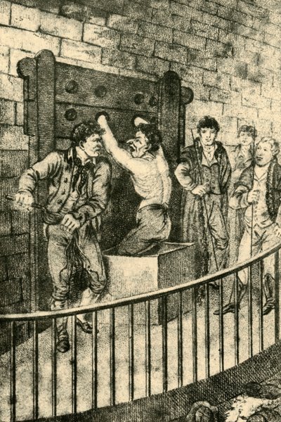 Flagellation à Old Bailey, 1809 - Unbekannt