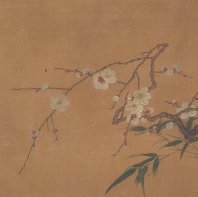 Prunier en Fleurs et Bambou, 17ème siècle - Unbekannt