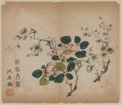 Prunus en fleurs - Unbekannt